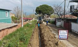 Aydın Büyükşehir’in ilçelerde altyapı yatırımlarını sürüyor