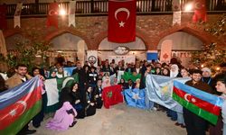 Aydın'da iftar sofrasında dünya kardeşliği