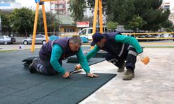 Başkan Yetişkin ile Efeler’in parkları daha güvenli daha konforlu