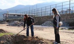 Bozdoğan’da fidan dikimi