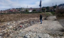 Büyük Menderes yükseldi, tarihi Taşköprü sular altında kayboldu