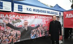 CHP Efeler'den Kuşadası'na destek çıkarması