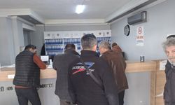 Didim Şoförler Odasında plaka basım yoğunluğu