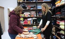 Efeler Belediyesi’nin Sosyal Destek Giyim Noktası 2 haftada 80 haneye ulaştı