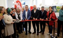 Kadınların eserleri büyük beğeni topladı: Başkan Yetişkin yalnız bırakmadı