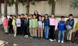 Nazillili öğretmene duygulandıran veda