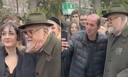 Cenazede 'selfie' yarışına girdiler