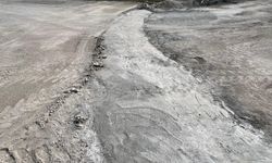 Karacasu'daki sorunlu yol bir günde düzeltildi