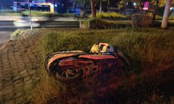 Nazilli’de korkutan kaza: Motosiklet sürücüsü yaralandı