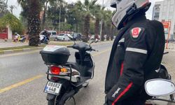 Aydın'da yağmur yolları ıslattı: Kayan motosikletli yaralandı