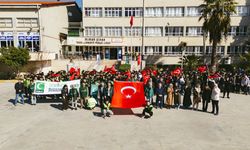 Yeşilay Haftası’nda gençlerden anlamlı çalışma