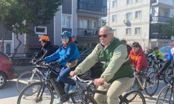 Yeşilay'dan Aydın'da bisiklet turu