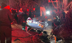 Aydın plakalı araç kontrolden çıktı: 3 kişi hayatını kaybetti