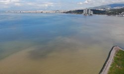 Sağanak sonrası rengi değişti