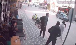 12 dakikada 2 kez sallandı! Deprem anının kamera görüntüsü ortaya çıktı