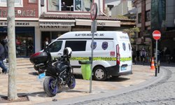 Döviz bürosunda kanlı olay; 1 yaralı