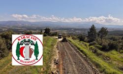 Karacasu Belediyesi'nden trafiği rahatlatacak alternatif yol çalışması