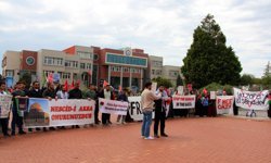 ADÜ'lü öğrencilerden Gazze çığlığı