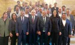 AK Parti Kuyucak'tan Ankara çıkarması: Erdoğan ile poz verdiler