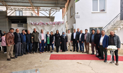 Karacasu'da AK Parti camiasının mutlu günü: Selçuk'la Filiz dünya evine girdi