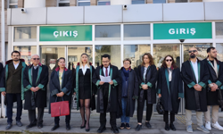 Avukatlar Kuşadası Adliyesi'nden ses yükseltti