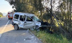 Aydın'da korkunç kaza; 3 yaralı