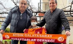 Aydın Galatasaray Taraftarlar Derneği’nden örnek davranış: Minik Fatma’nın yüzünü güldürdüler