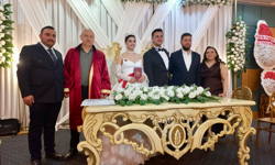 Aydın'da AK Partili başkanın nikahını, CHP'li başkan kıydı