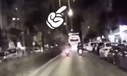 Aydın'da esrarengiz olay: Taksi kamerasına göktaşı takıldı