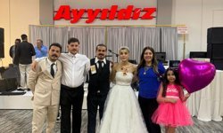 Aydın'da görkemli düğün: Genç kuaförler hayatlarını birleştirdi