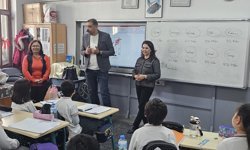 Aydınlı muhtarlardan öğrencilere hayat dersi