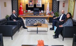 Başkan Arıkan’dan Müdür Şenkul’a ziyaret