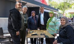 Başkan Yetişkin, vatandaşlarla bir arada olmaya devam ediyor