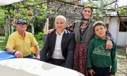 Bir asırlık ömür: Çineli Kadriye nineye anlamlı ziyaret