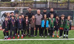 Buharkent'te çocukların bayramı futbolla şenlendi