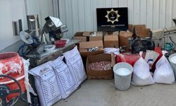 Aydın’da zehir deposu çökertildi! :Tonlarca ele geçirildi