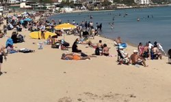 Didim'de deniz mevsimi açıldı