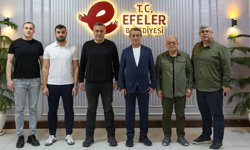 Efeler Belediyesi’ne komisyon üyelerinden ziyaret