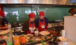 Genç Şefler “Çökertme kebabı” ile hünerlerini sergiledi