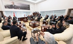 Hisarcıklıoğlu’ndan Başkan Çondur'a taziye ziyareti