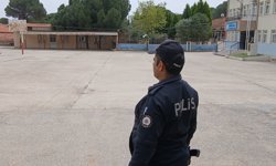 Karacasu’da da okullarda güvenlik önlemleri alındı