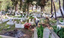 Kirazlı Mezarlığı'na belediye dokunuşu