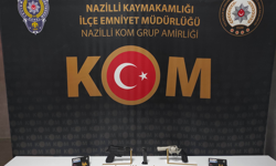 Nazilli’de ruhsatsız silah operasyonu