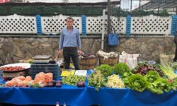 Nazilli Pazarında Şevketi Bostan şoku! Kilosu dudak uçuklattı