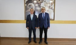 Nazilli’de dikkat çeken ziyaret: Halef-selef buluştu