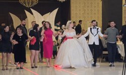 Nazilli’de görkemli düğün: Hakan, Yaren’ine kavuştu