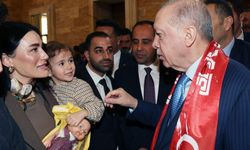 Sarıbaş, Erdoğan ile görüştü