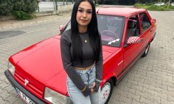 Aydınlı Şevval'in 'Tofaş' aşkı: Direksiyonda gören bir daha bakıyor