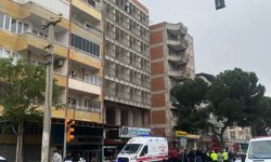 Nazilli’de panik anları: Altıncı kattan atlamak istedi