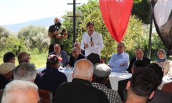 CHP’li Solakoğlu Bozdoğan’da üreticilerle buluştu: “Tarım sahadan yönetilmeli”